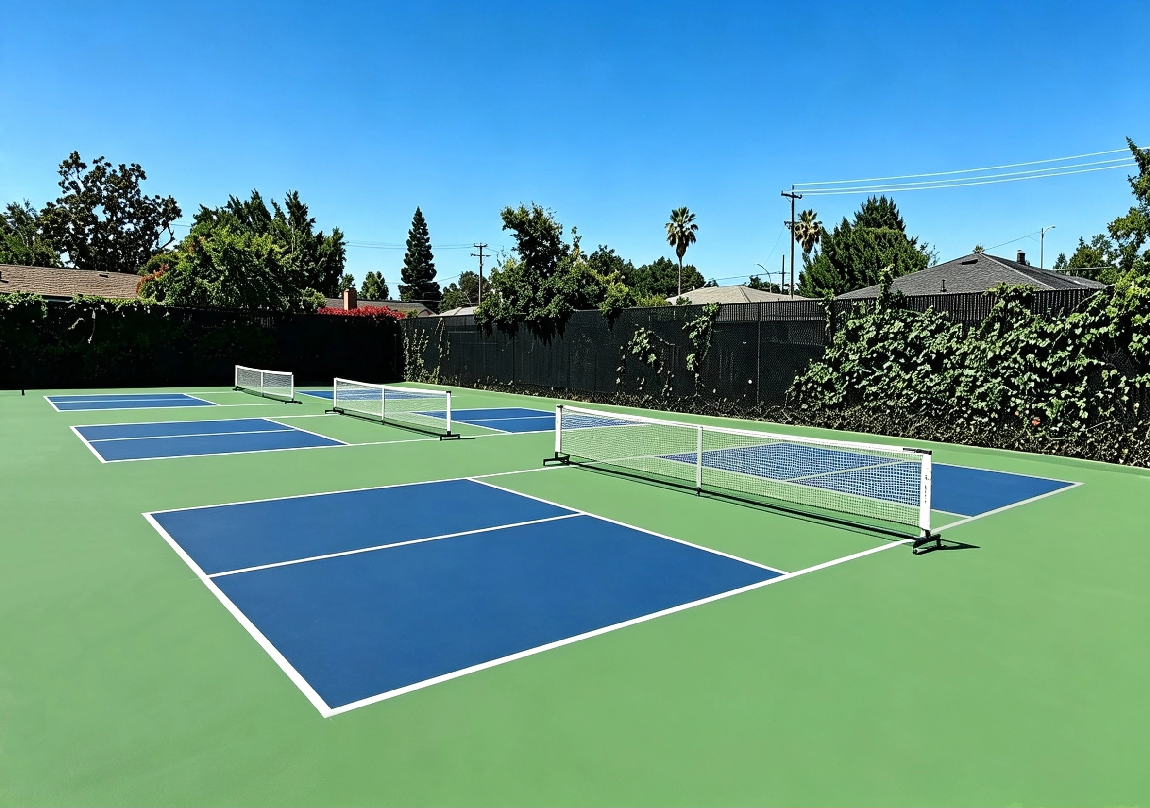 Sơn sân pickleball USA DECOTURF PPA IPF